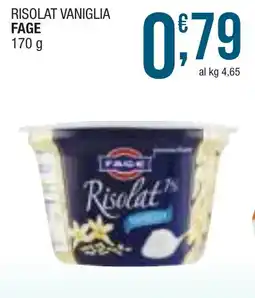 Sidis mini Risolat vaniglia FAGE offerta