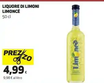 Coop Limoncè - limoncello 500 g(ml) offerta
