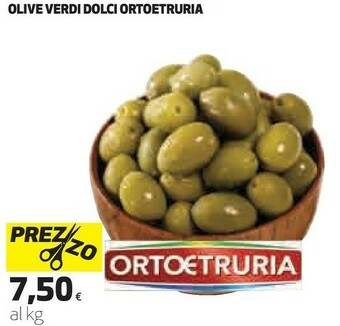 Coop Olive verdi dolci ortoetruria offerta