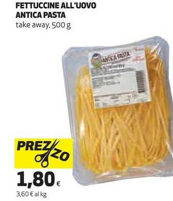 Fettuccine all'uovo
