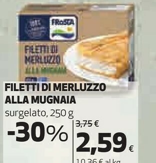 Coop Filetti di merluzzo offerta