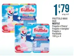 Sidis mini Fruttolo maxi duo NESTLÈ offerta