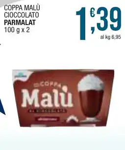 Sidis mini Coppa malù cioccolato PARMALAT offerta
