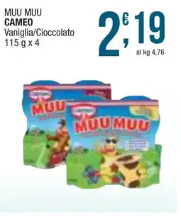 Sidis mini Muu muu CAMEO Vaniglia/Cioccolato offerta