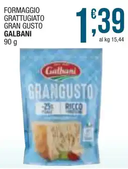Sidis mini Formaggio grattugiato gran gusto GALBANI offerta
