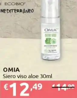 Ipersoap OMIA Siero viso aloe offerta