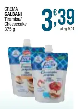 Sidis mini CREMA GALBANI Tiramisù/ Cheesecake offerta