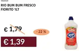 Prezzemolo e Vitale Rio bum bum fresco fiorito offerta