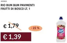 Prezzemolo e Vitale Rio bum bum pavimenti frutti di bosco offerta