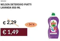 Prezzemolo e Vitale Nelsen detersivo piatti lavanda offerta