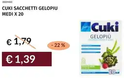 Prezzemolo e Vitale Cuki sacchetti gelopiu medi x 20 offerta