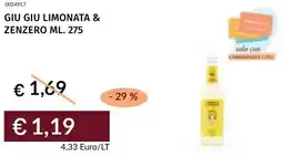 Prezzemolo e Vitale Giu giu limonata & zenzero offerta
