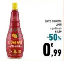 Conad Succo di limone LIMMI offerta