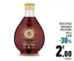 Conad Aceto di mele invecchiato DUE VITTORIE offerta