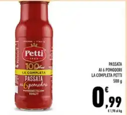 Conad Passata ai 6 pomodori la PETTIcompleta offerta