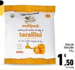 Conad Tarallini TARALLORO offerta