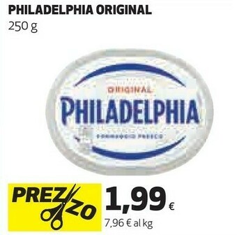 Coop Philadelphia classico 250 g(ml) offerta