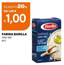 Ekom Farina tipo "00"BARILLA offerta
