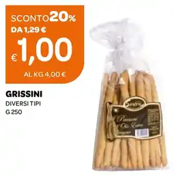 Ekom Grissini diversi tipi offerta
