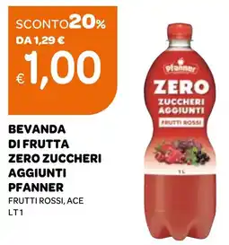 Ekom Bevanda di frutta zero zuccheri aggiunti PFANNER offerta
