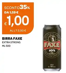 Ekom Birra FAXE offerta