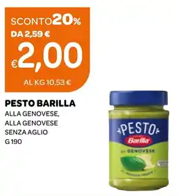 Ekom Pesto BARILLA offerta