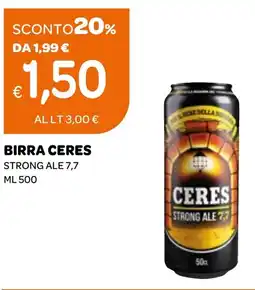Ekom Birra CERES offerta