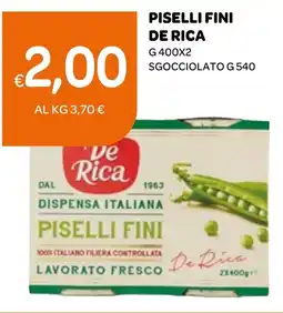 Ekom Piselli fini DE RICA offerta
