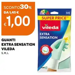 Ekom Guanti extra sensation VILEDA offerta