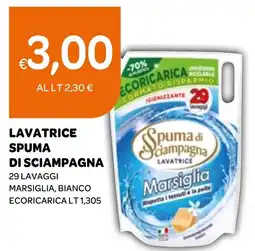 Ekom Lavatrice SPUMA DI SCIAMPAGNA offerta