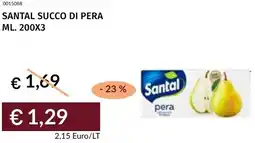 Prezzemolo e Vitale Santal succo di pera offerta