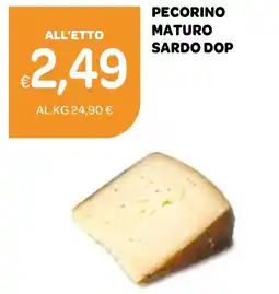 Ekom Pecorino maturo sardo DOP offerta