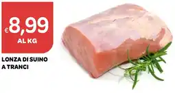 Ekom Lonza di suino a tranci offerta