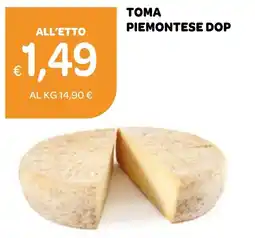 Ekom Toma piemontese DOP offerta