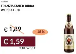 Prezzemolo e Vitale Franziskaner birra weiss offerta