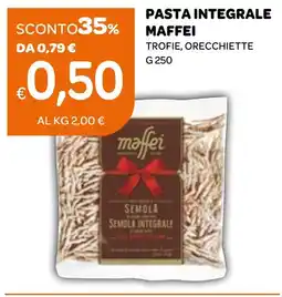 Ekom Pasta integrale MAFFEI offerta