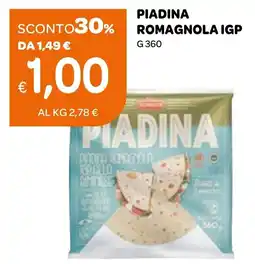 Ekom Piadina romagnola IGP offerta