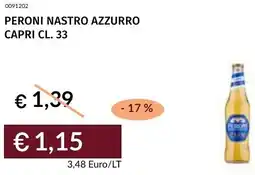 Prezzemolo e Vitale Peroni nastro azzurro capri offerta