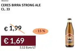 Prezzemolo e Vitale Ceres birra strong ale offerta