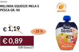 Prezzemolo e Vitale Melinda squeeze mela e pesca offerta