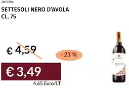Prezzemolo e Vitale Settesoli nero d'avola offerta