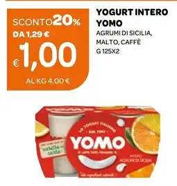 Ekom Yogurt intero YOMO offerta