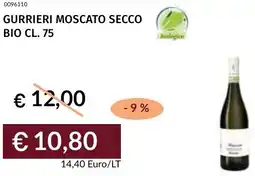 Prezzemolo e Vitale Gurrieri moscato secco bio offerta