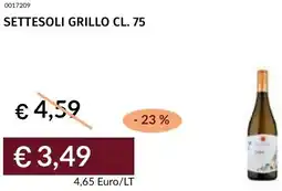 Prezzemolo e Vitale Settesoli grillo offerta