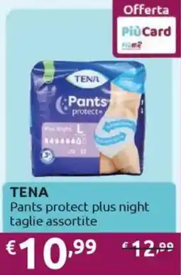 Ipersoap TENA Pants protect plus night taglie assortite offerta
