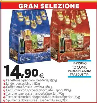 Ipercoop Sant'orsola spumante dolce cuveè casa offerta