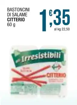 Sidis mini Bastoncini di salame CITTERIO offerta