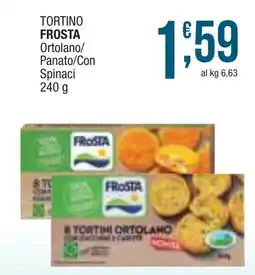 Sidis mini TORTINO FROSTA Ortolano/ Panato/Con Spinaci offerta