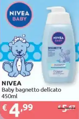 Ipersoap NIVEA Baby bagnetto delicato offerta