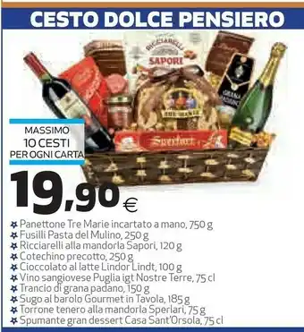 Tre marie panettone